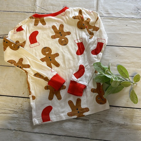 Carters toddler boys gingerbread cookie pajama set - Picture 6 of 13